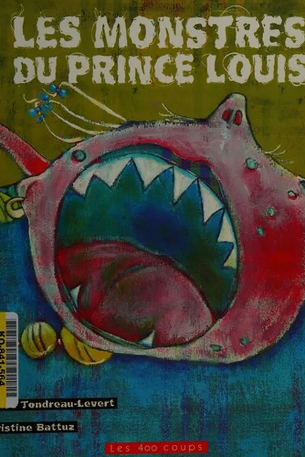 Capa de Les monstres du prince Louis