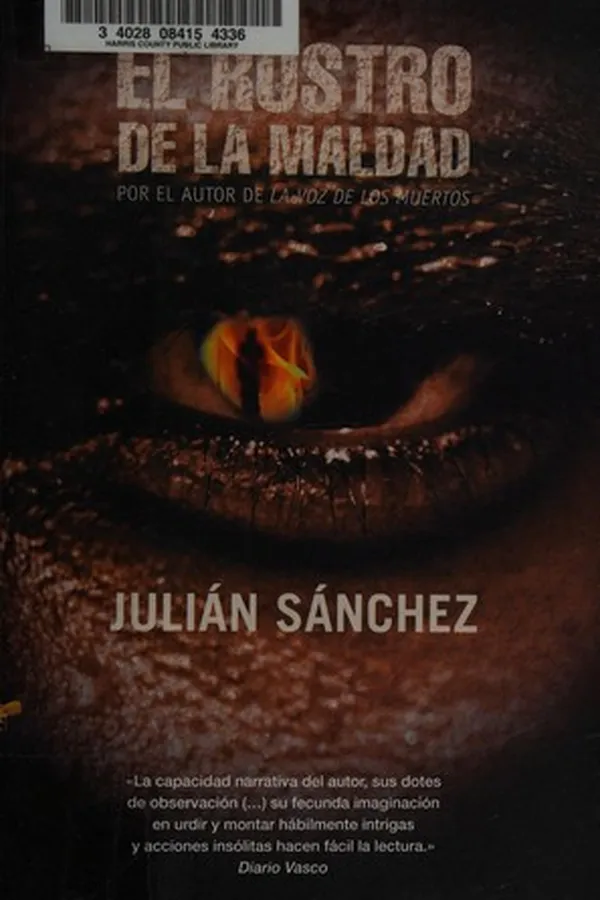 Capa de El rostro de la maldad