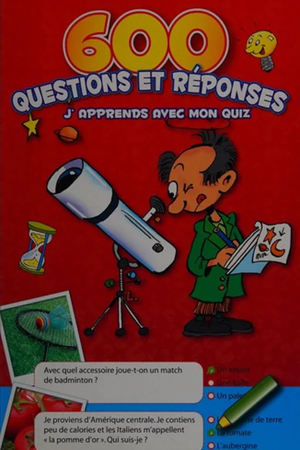 Capa de 600 questions et réponses