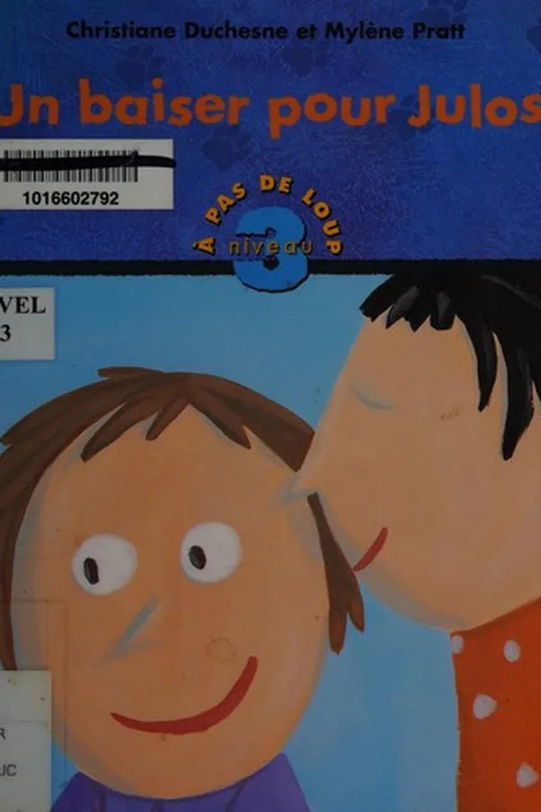 Capa de Un baiser pour Julos