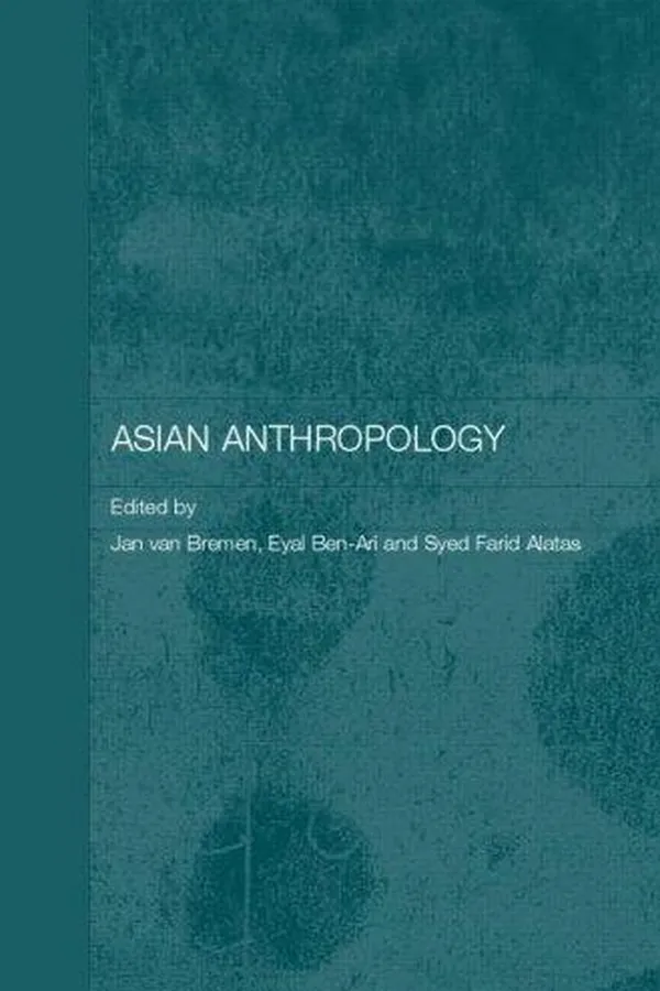 Capa de Asian anthropology