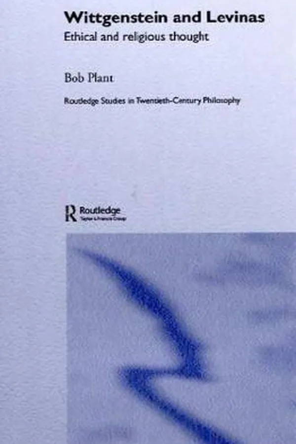 Capa de Wittgenstein and Levinas
