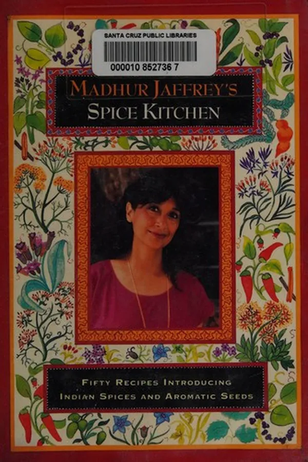 Capa de Madhur Jaffrey's spice kitchen