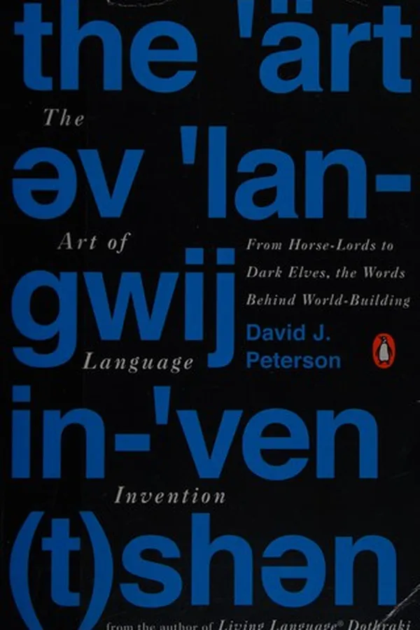 Capa de The art of language invention