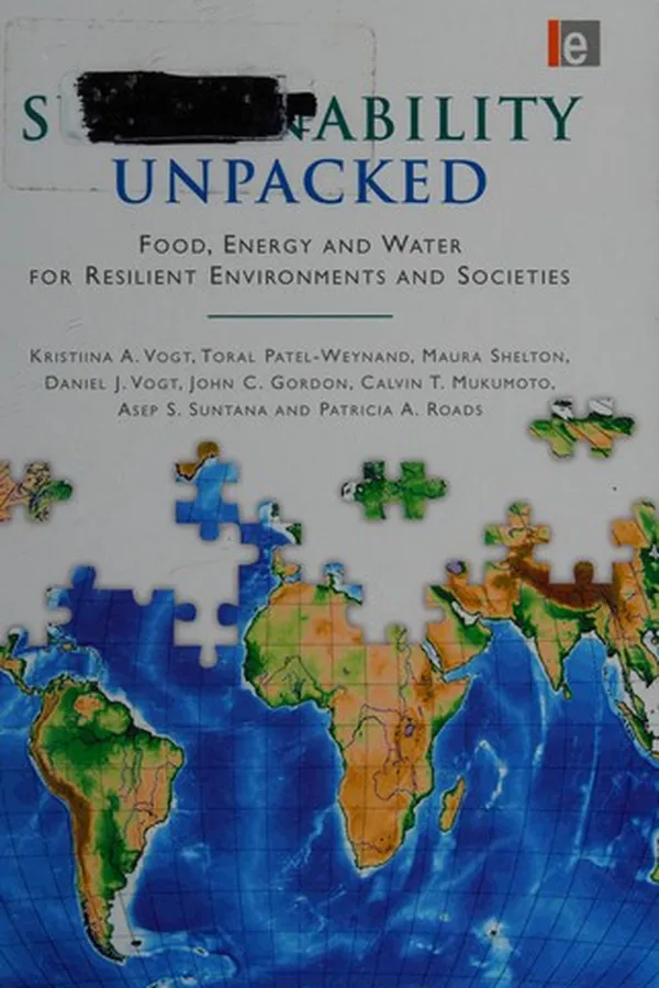 Capa de Sustainability unpacked