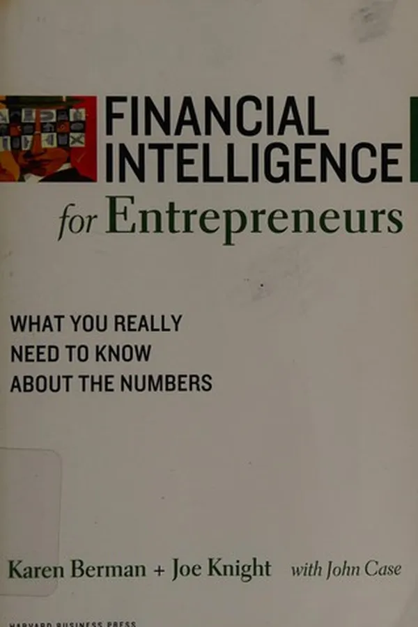 Capa de Financial intelligence for entrepreneurs