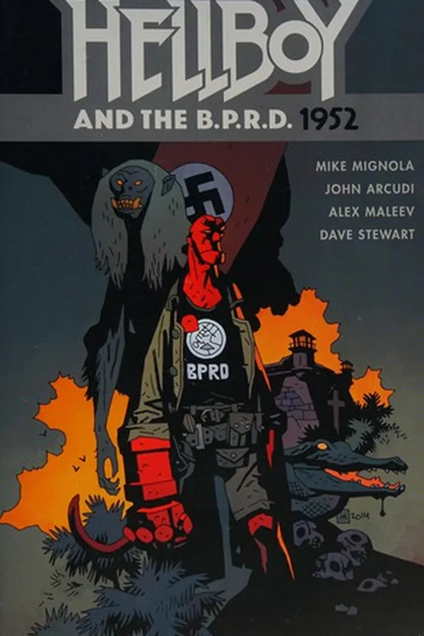 Capa de Hellboy and the B.P.R.D.