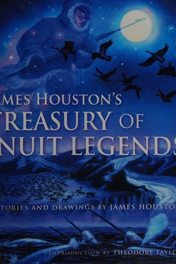 Capa de James Houston's Treasury of Inuit legends