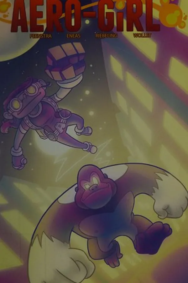 Capa de The adventures of Aero-girl