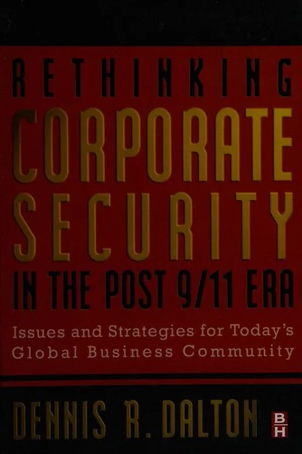 Capa de Rethinking corporate security in the post-9/11 era