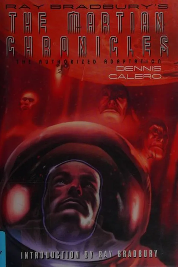 Capa de Ray Bradbury's The martian chronicles