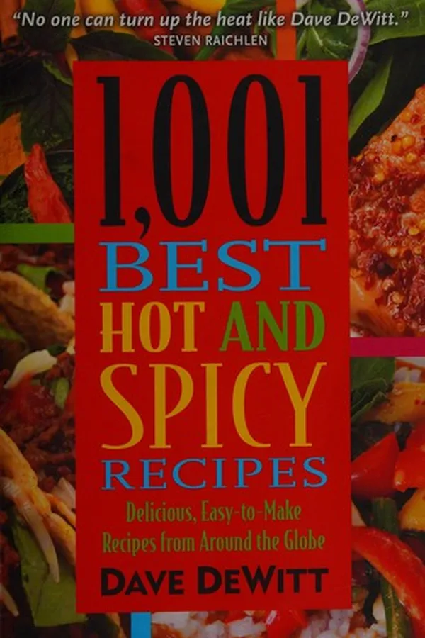 Capa de 1,001 best hot and spicy recipes