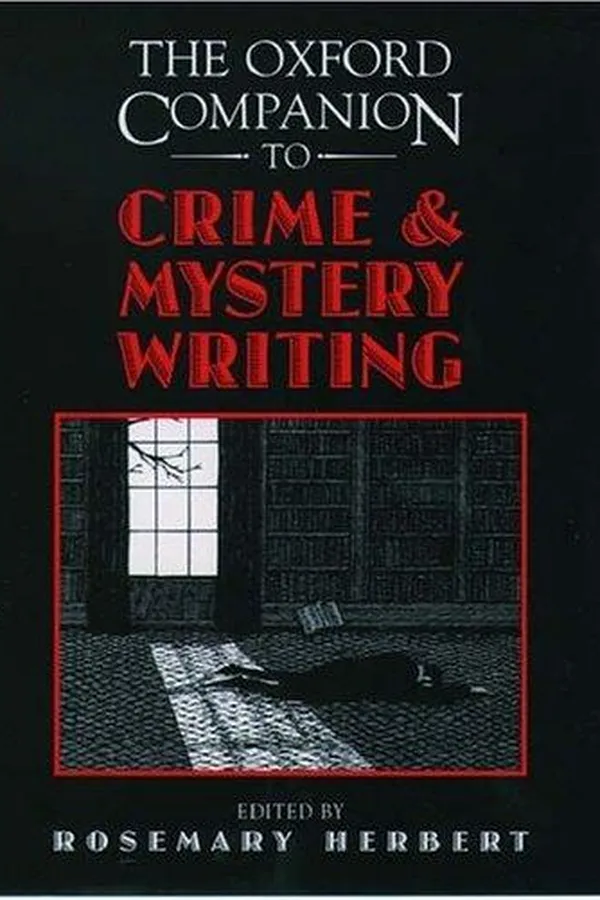 Capa de The Oxford Companion to Crime and Mystery Writing
