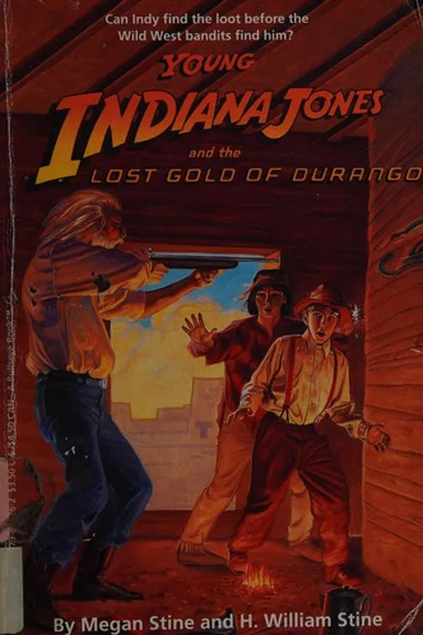 Capa de Young Indiana Jones and the lost gold of Durango