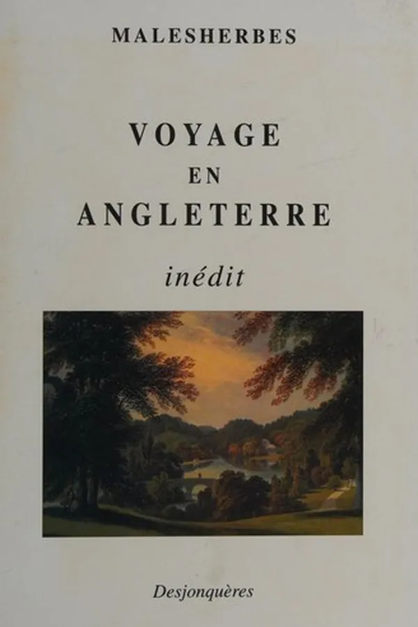 Capa de Voyage en Angleterre