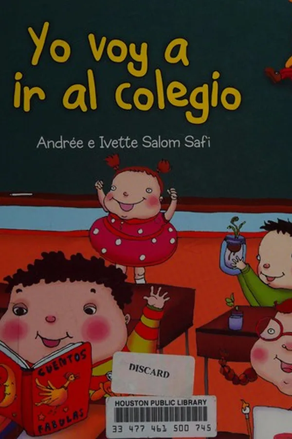 Capa de Yo voy a ir al colegio