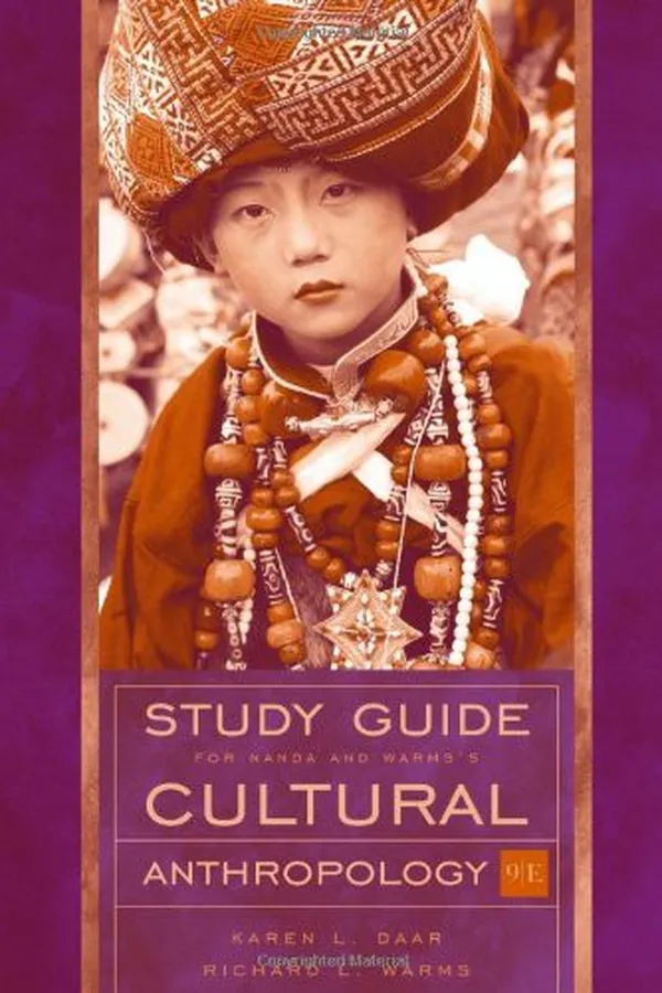 Capa de Study Guide for Nanda/Warms' Cultural Anthropology, 9th
