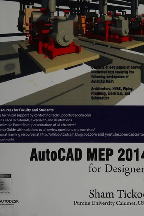 Capa de AutoCAD MEP 2014 for designers