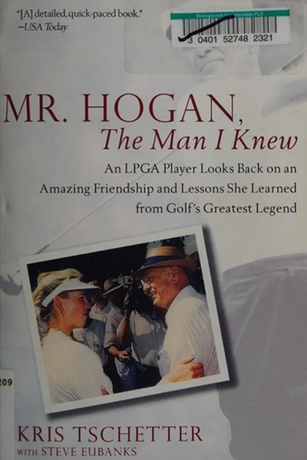 Capa de Mr. Hogan, the man I knew