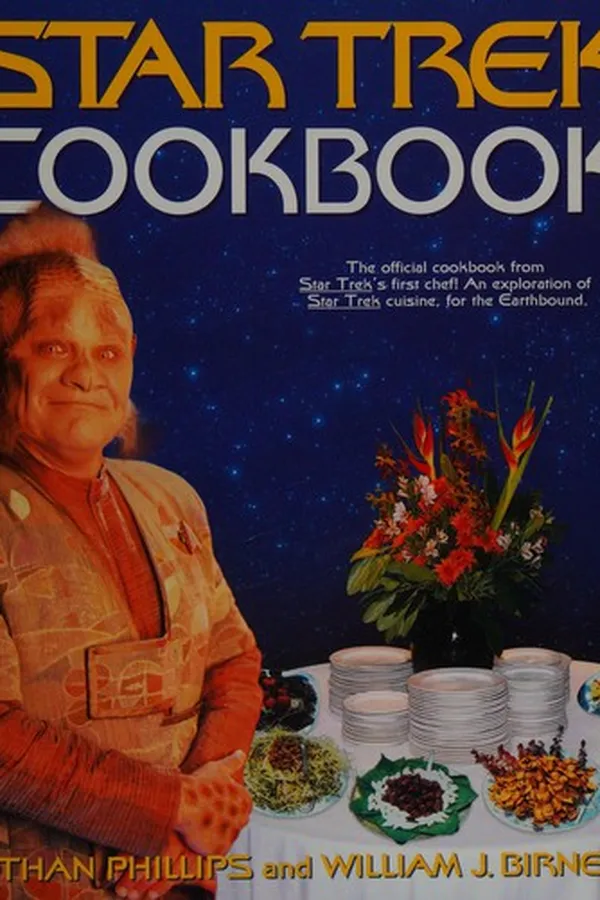 Capa de Star Trek cookbook