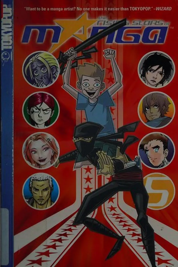 Capa de The rising stars of manga