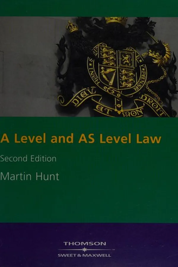 Capa de A level and AS level law