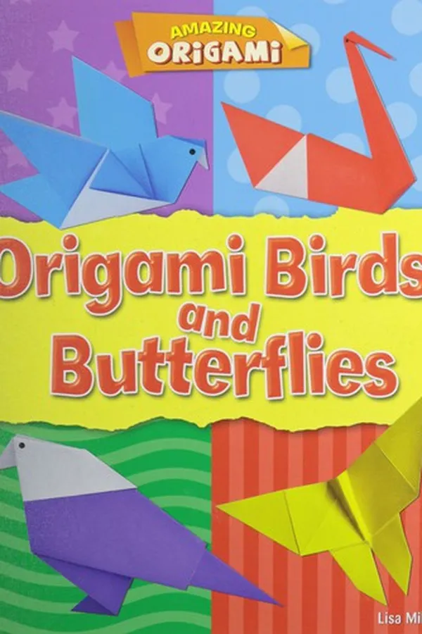 Capa de Origami Birds and Butterflies