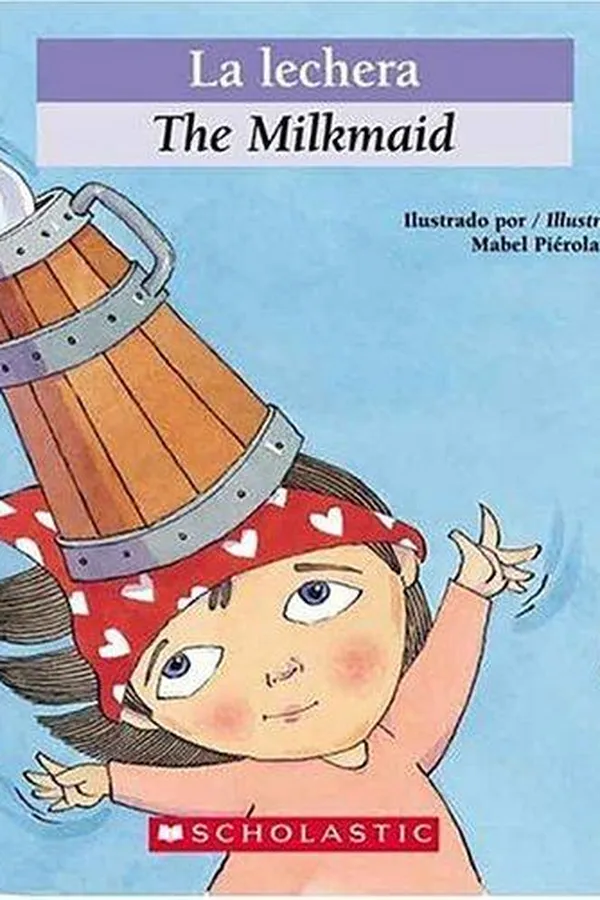 Capa de La Lechera / The Milkmaid (Bilingual Tales)