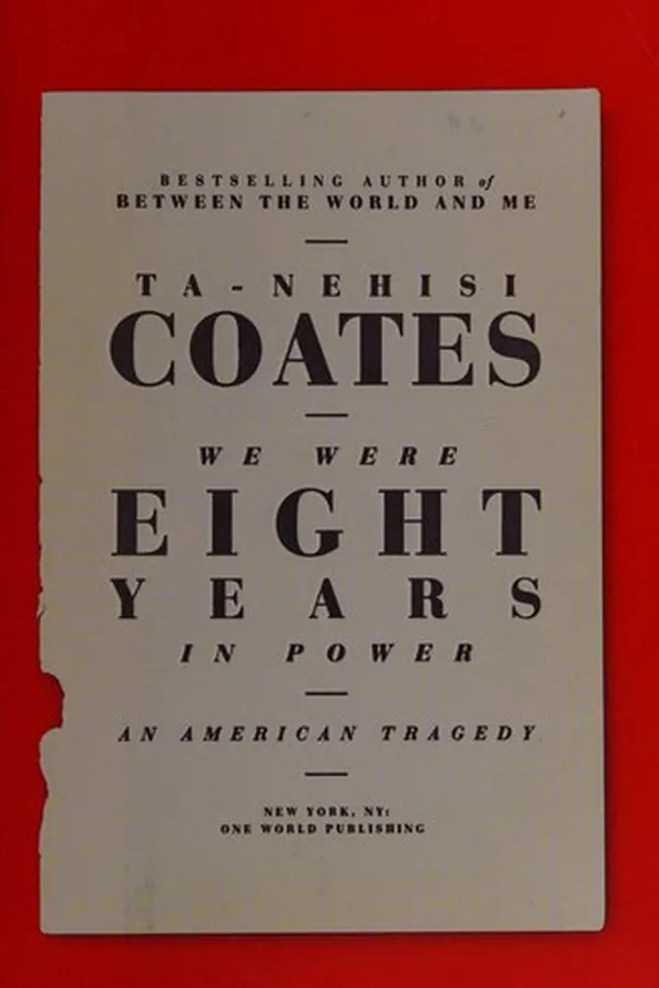 Capa de We Were Eight Years in Power