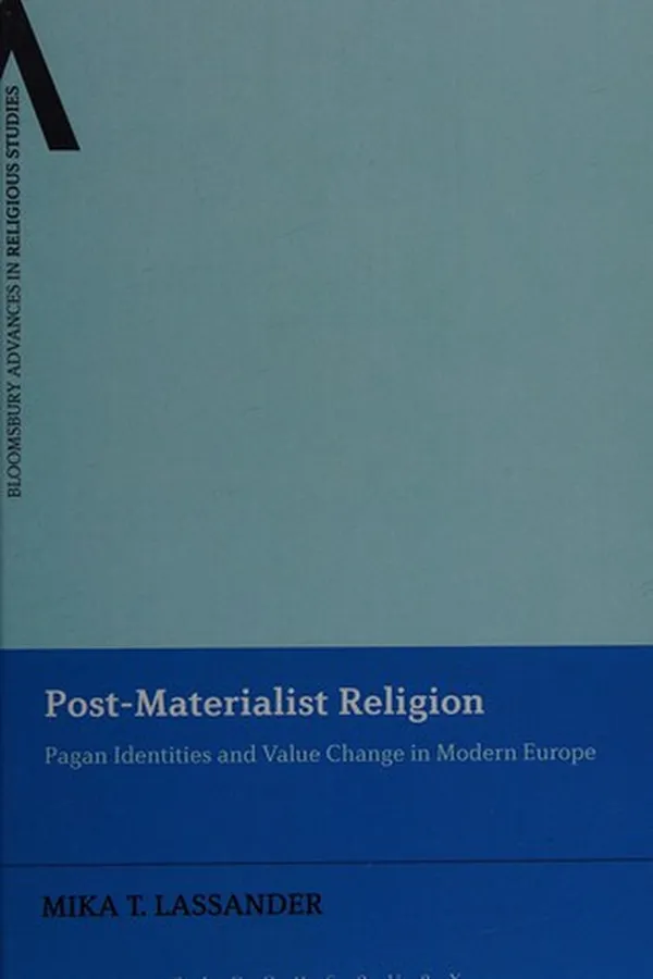 Capa de Post-materialist religion