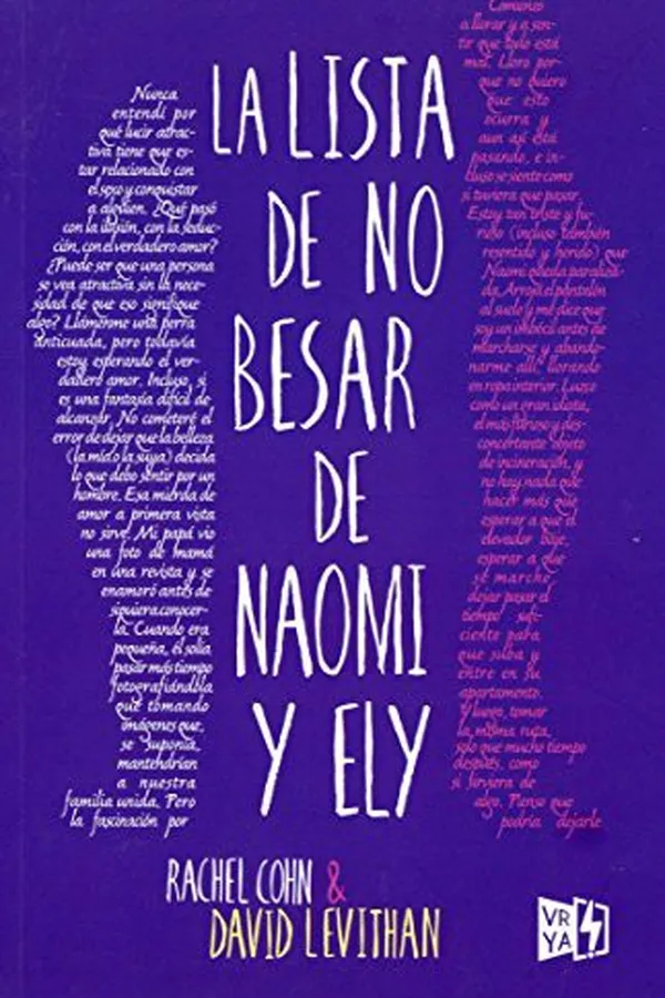 Capa de La lista de no besar de Noami y Ely