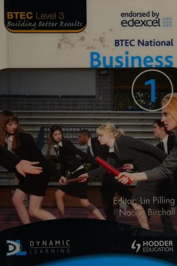 Cover of BTEC national business