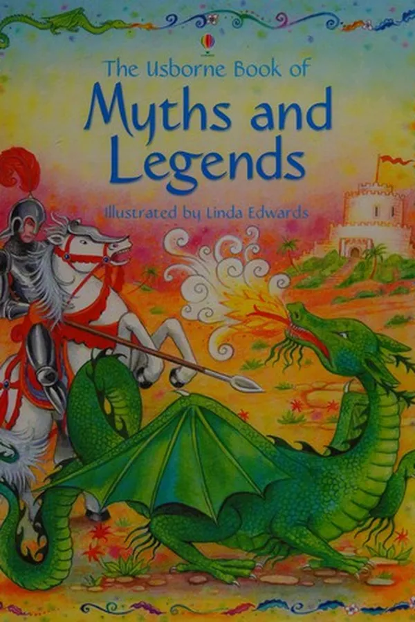 Capa de The Usborne book of myths and legends