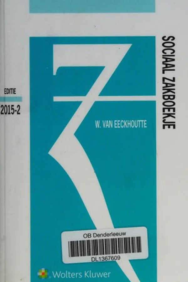 Capa de Sociaal zakboekje