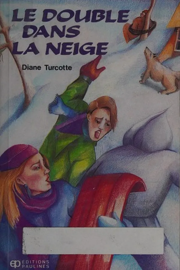 Capa de Le double dans la neige