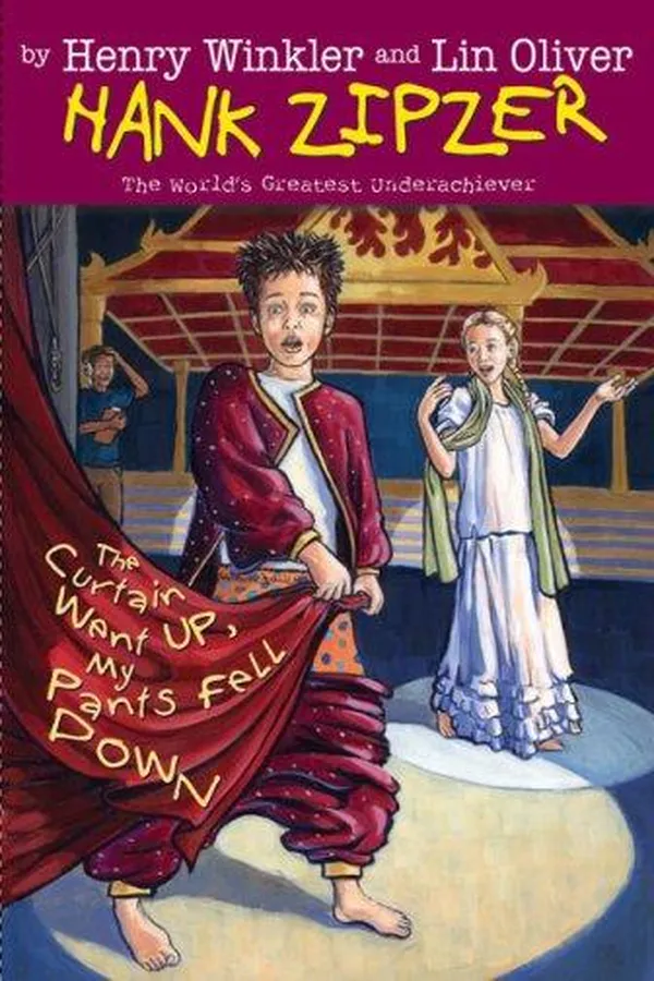 Capa de The Curtain Went Up, My Pants Fell Down #11 (Hank Zipzer)