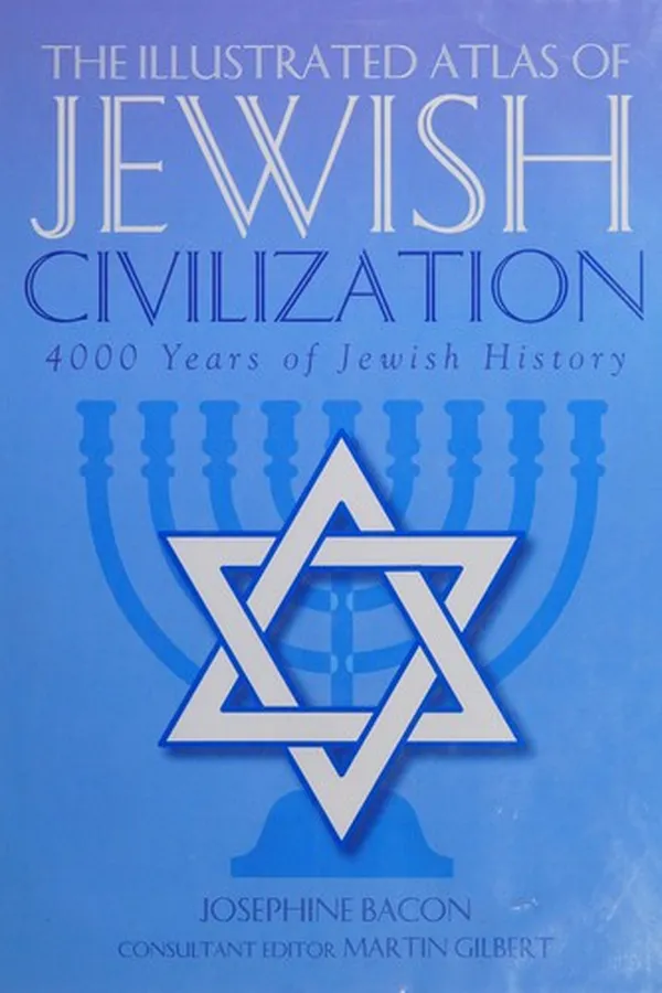 Capa de The illustrated atlas of Jewish civilization