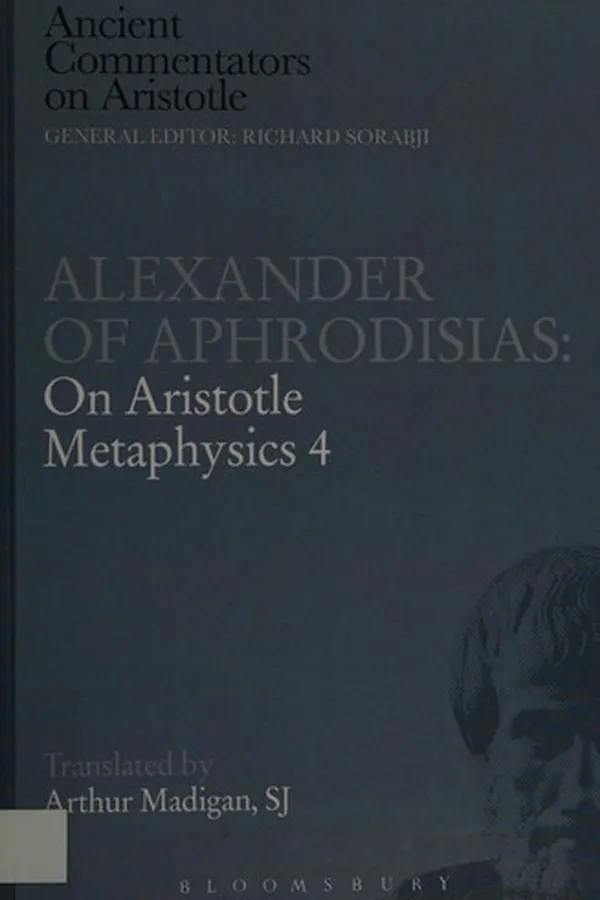 Capa de Alexander of Aphrodisias