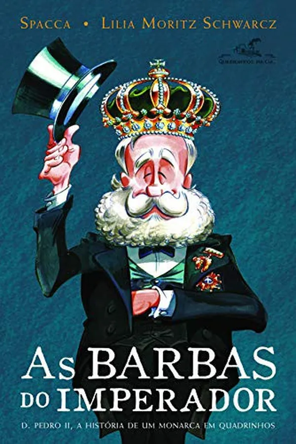 Capa de As Barbas do Imperador. Quadrinhos