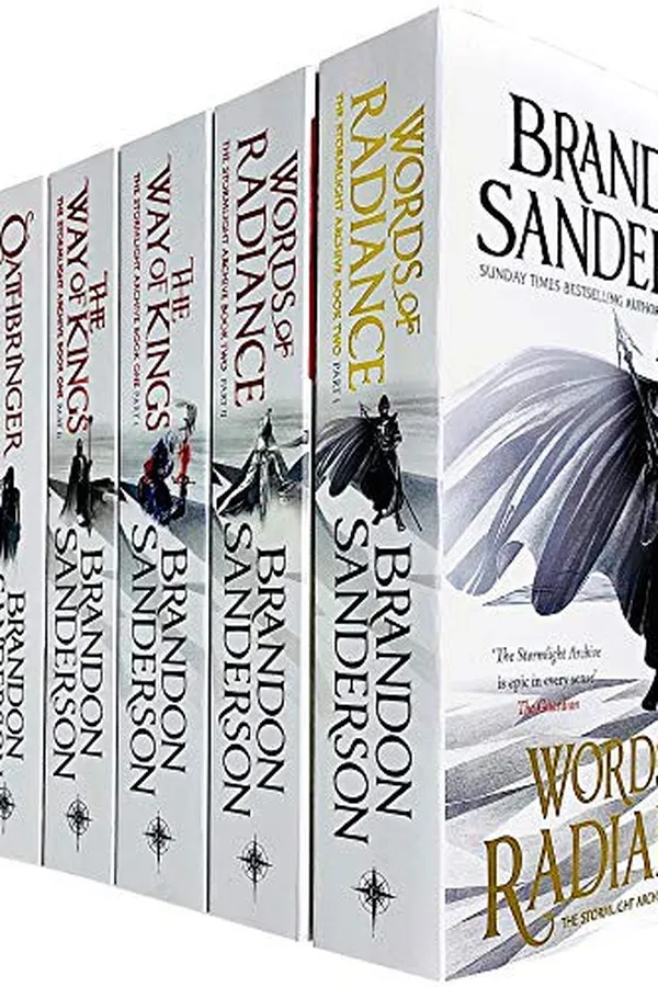 Capa de The Stormlight Archive Series 6 Books Collection Set by Brandon Sanderson