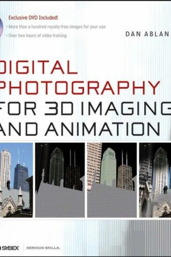 Capa de Digital Photography for 3D Imaging and Animation