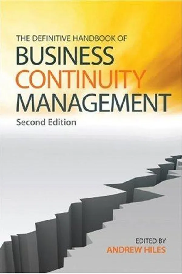 Capa de The Definitive Handbook of Business Continuity Management
