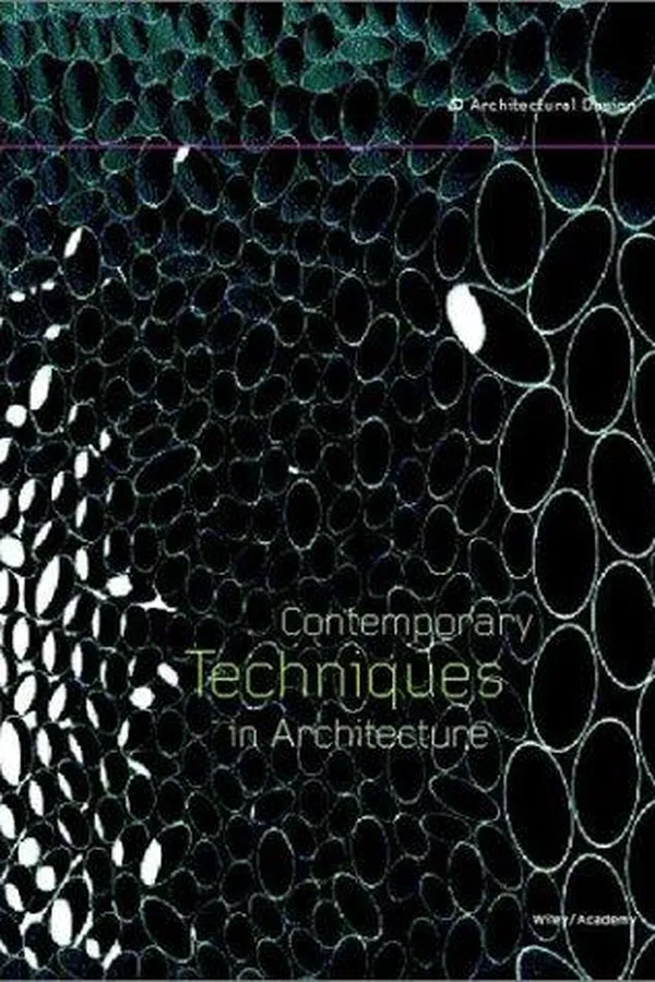 Capa de Contemporary techniques in architecture