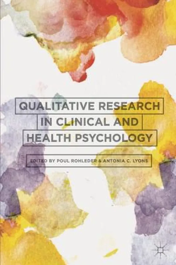 Capa de Qualitative research in clinical and health psychology
