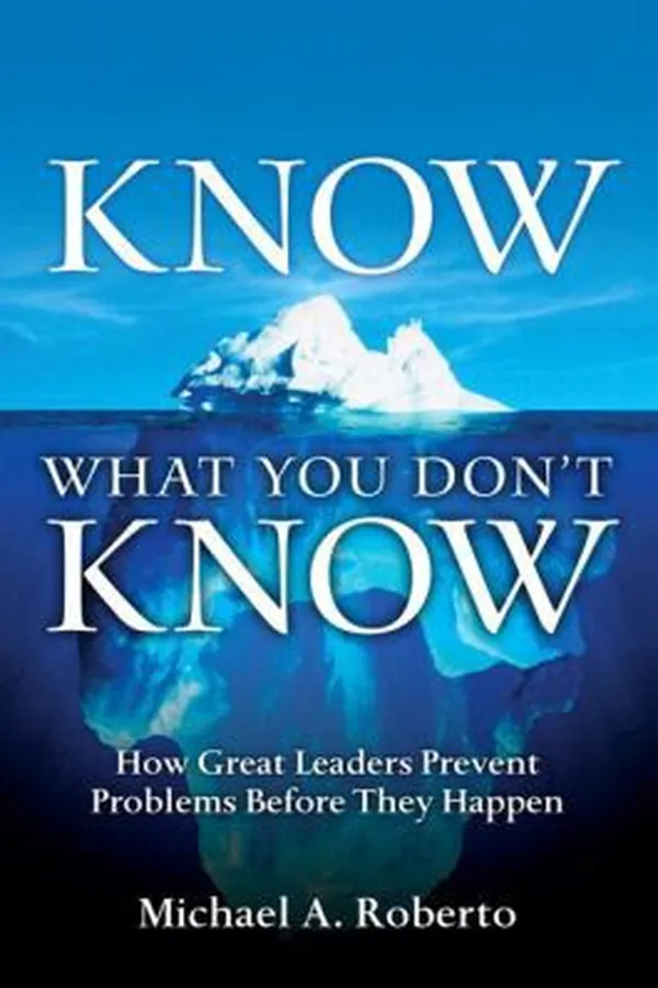 Capa de Know what you don't know