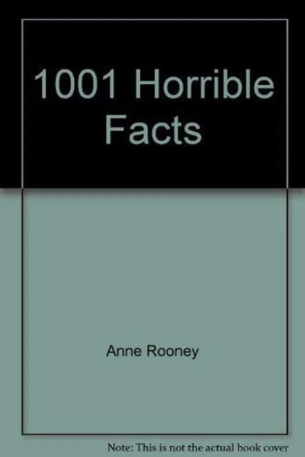 Capa de 1001 horrible facts