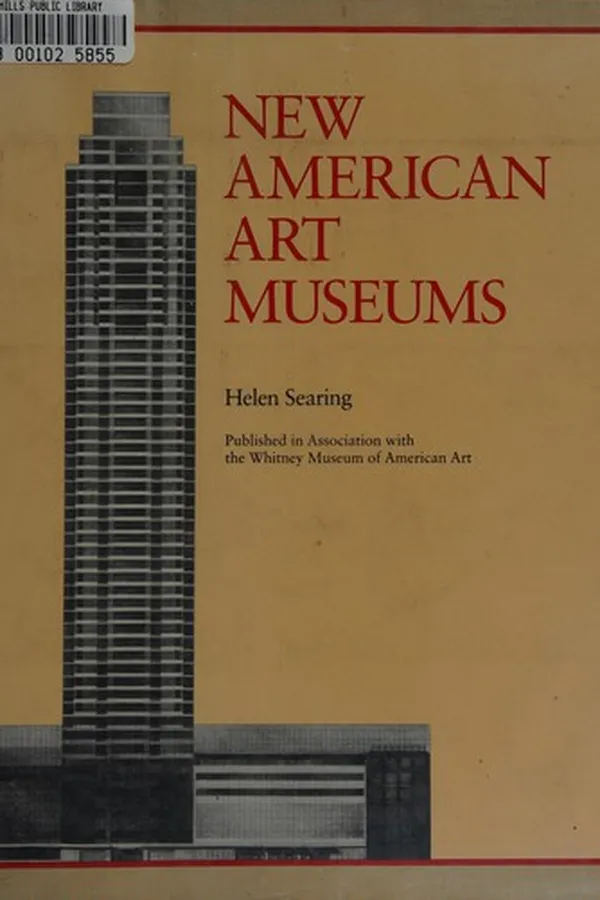 Capa de New American art museums