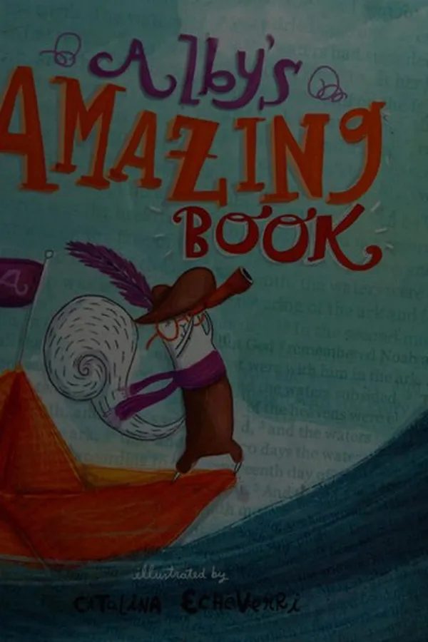 Capa de Alby's amazing book