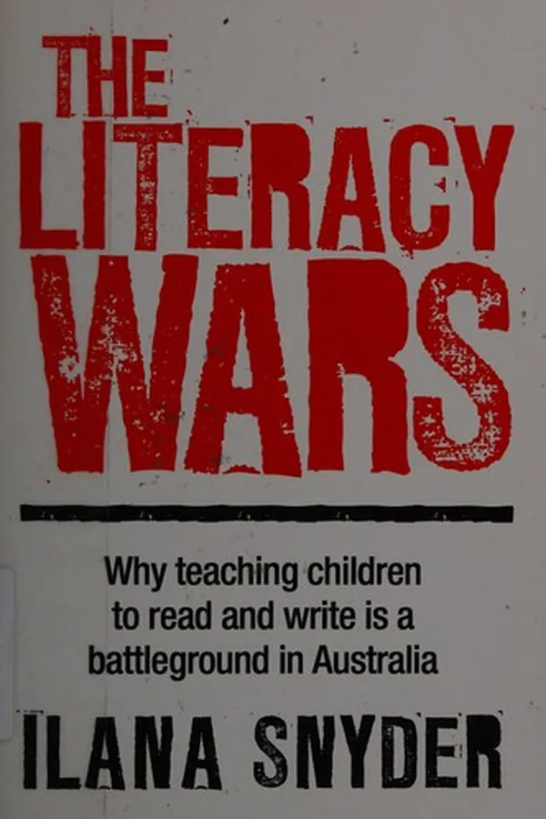 Capa de The literacy wars