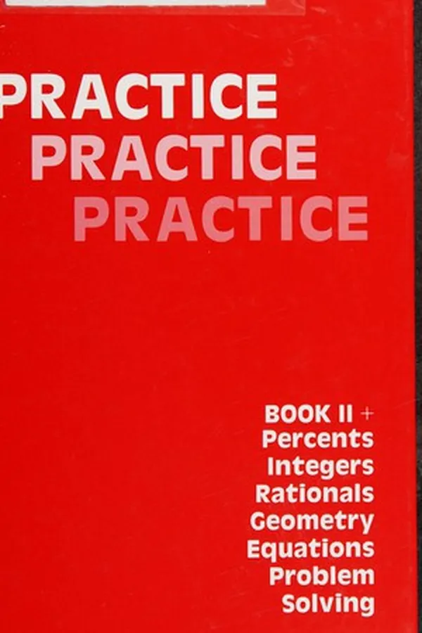 Capa de Practice, practice, practice